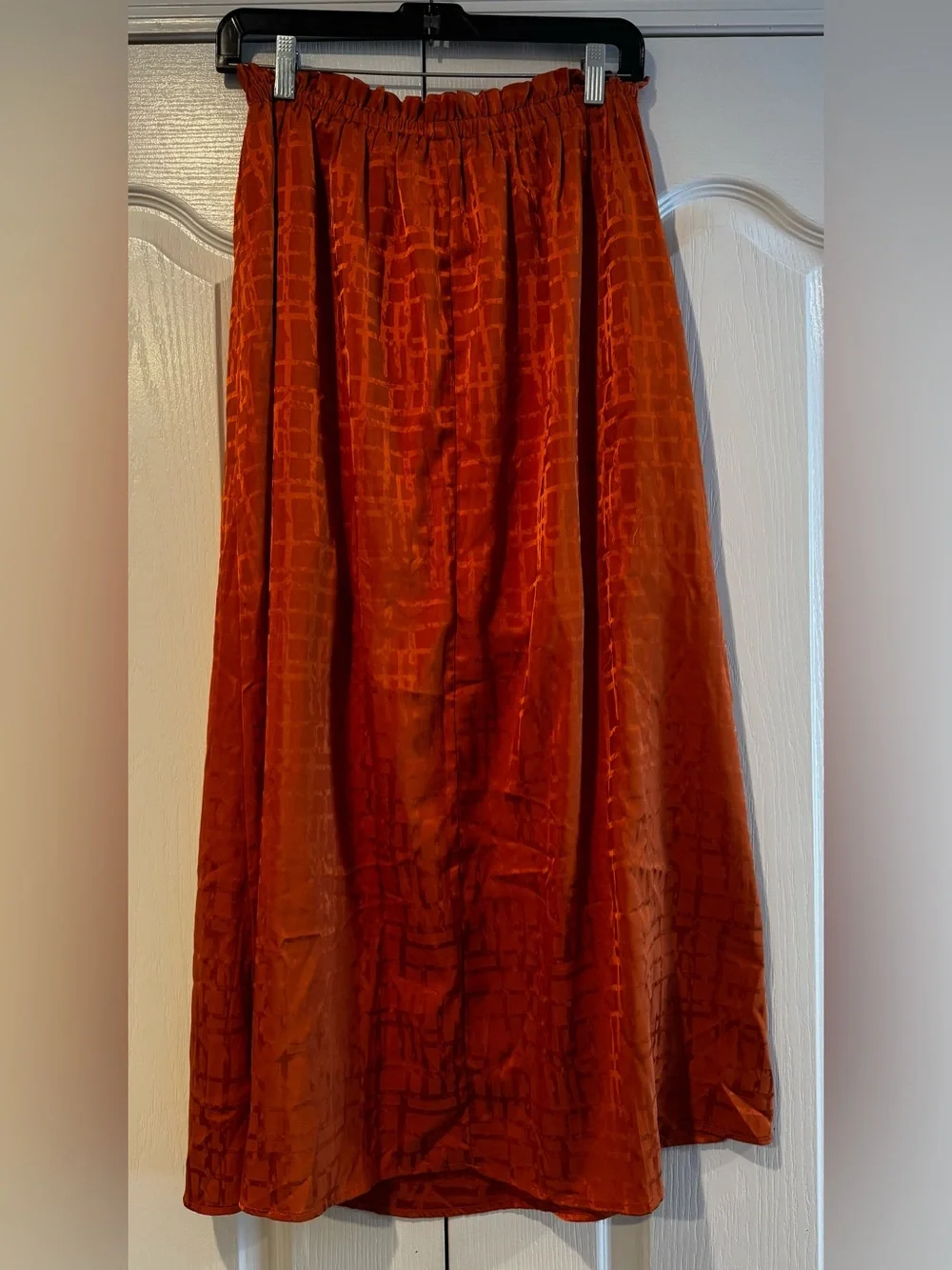 Sunday in Brooklyn by Anthropologie Rust Colored Maxi Skirt - Size S - Picture 3 of 5